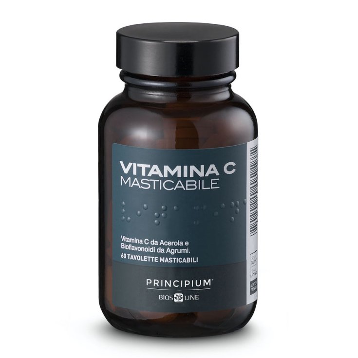 Principium Vitamine C à Croquer BiosLIne 60 Comprimés