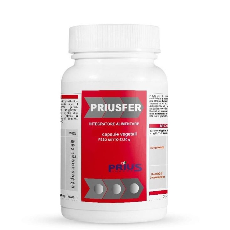 Priusfer PriusPharma 30 Capsules Végétariennes