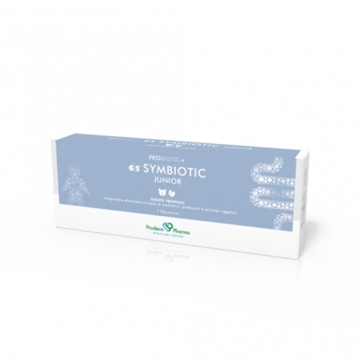 PROBIOTIC + GSE SYMBIOTIC JUNIOR Goût Tropical Prodeco Pharma 10 Ampoules