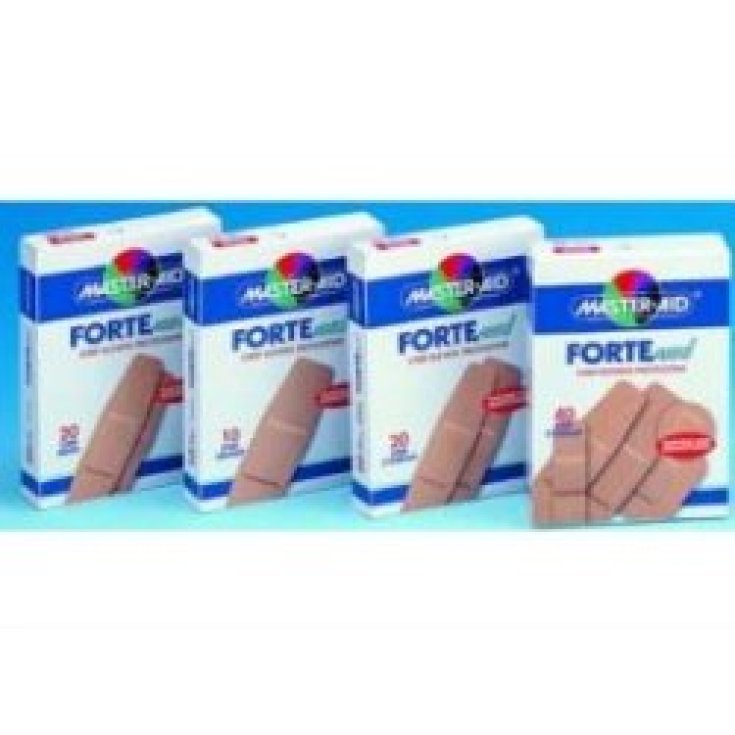 Master-Aid Forte Med Patches Taille 10x8x 10 Pièces