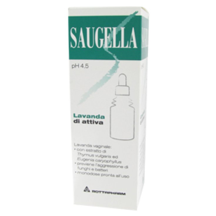 Saugella Active Vaginale Lavande pH4.5 1 Flacon x140ml