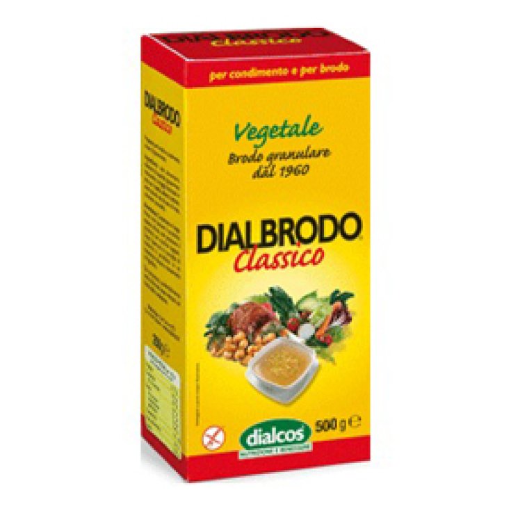 Dialcos Dialbrodo Classico Granulés de Légumes Sans Gluten 500g