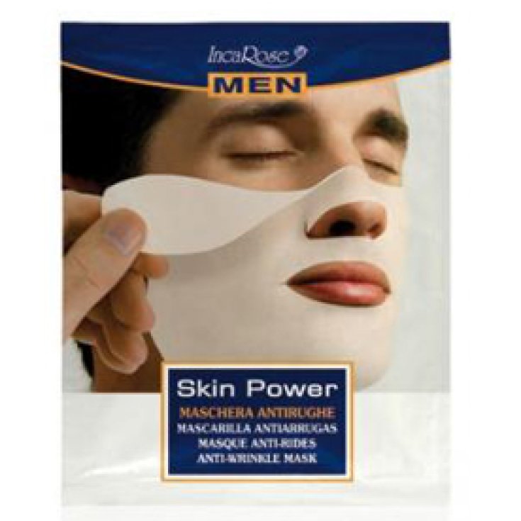 IncaRose Men Skin Power Masque anti-rides monodose pour homme