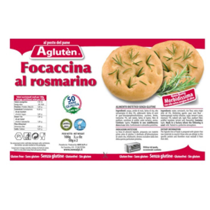 Agluten La Focaccia Toscana Sans Gluten 100g