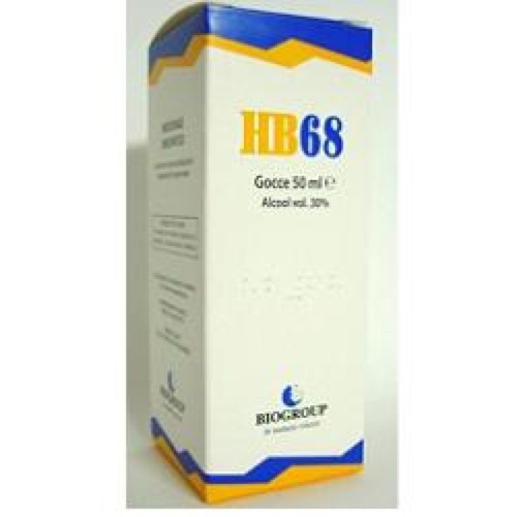 Biogroup Hb 68 Distony Remède Homéopathique 50 ml