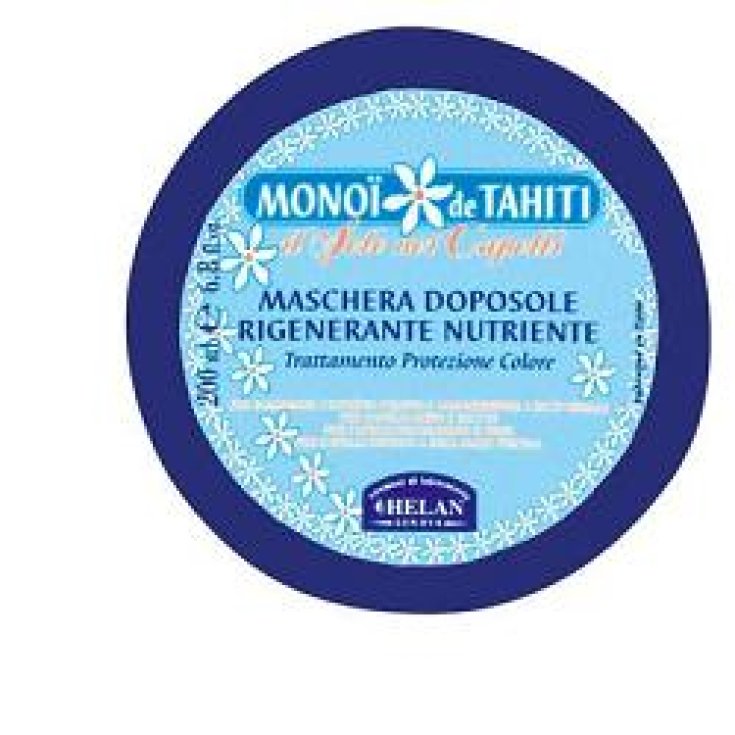 Helan Monoï De Tahiti Masque Après-Soleil Nourrissant Régénérant 200 ml