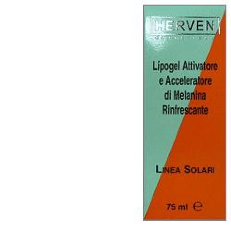 Herven Lipogel Activateur Et Accélérateur De Mélanine Ligne Solaire Rafraîchissante 75 ml