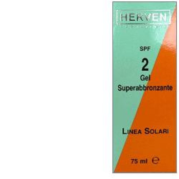 Herven Gel Super Bronzant Spf2 Ligne Solaire 75 ml