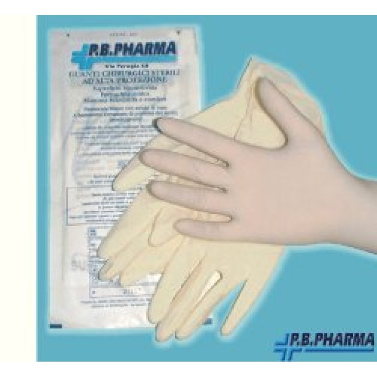 PB Pharma Gant chirurgical en latex stérile Taille 6.5