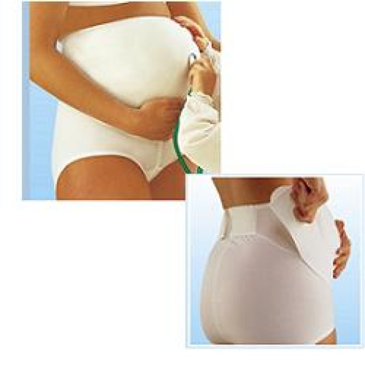 Gaine Courte Luropas Coton Mater Pour Femme Enceinte Couleur Blanc Taille 4