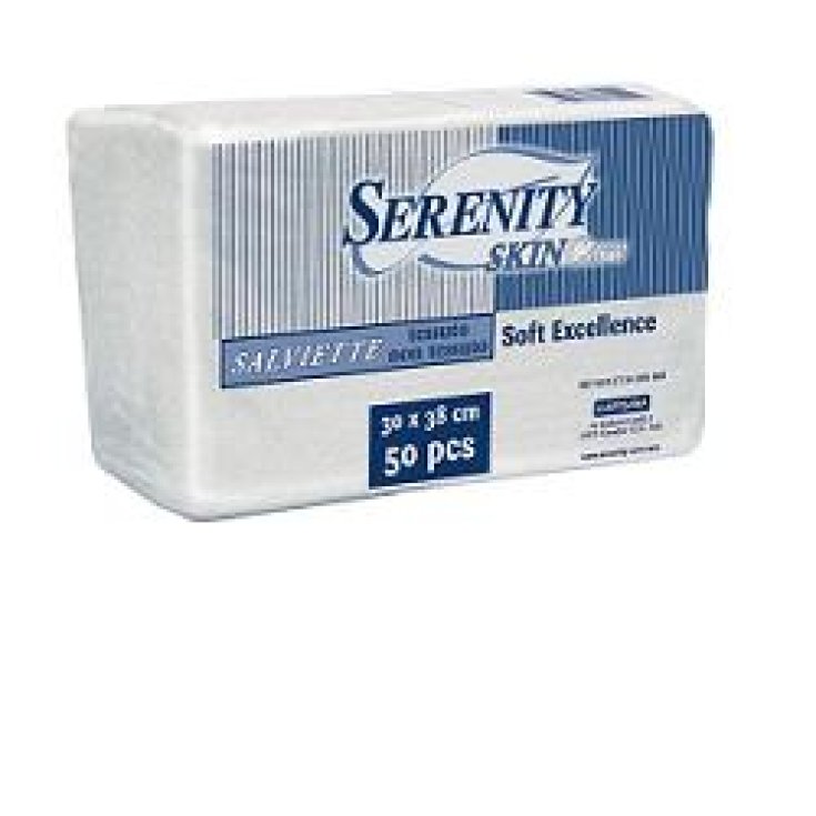 Serenity Skincare Lingettes Papier 30x38 50 pièces