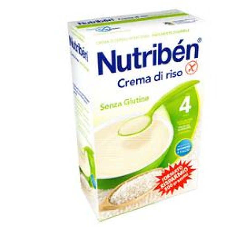 Nutriben Crème De Riz Sans Gluten Dès 4 Mois 300g