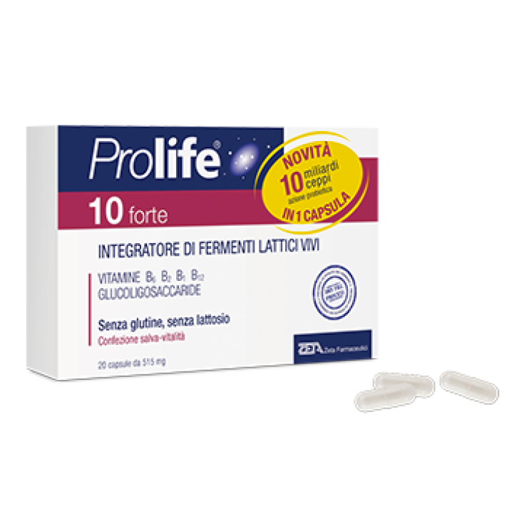 Prolife 10 Forte Zeta Farmaceutici 20 Gélules