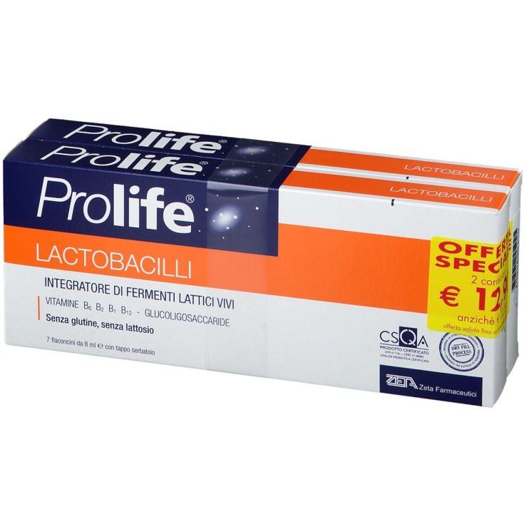 Prolife Lactobacilles Bipack Zeta Farmaceutici 14x8ml