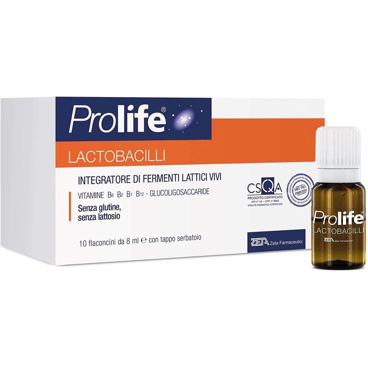 Prolife Lactobacilli Zeta Farmaceutici 10x8ml