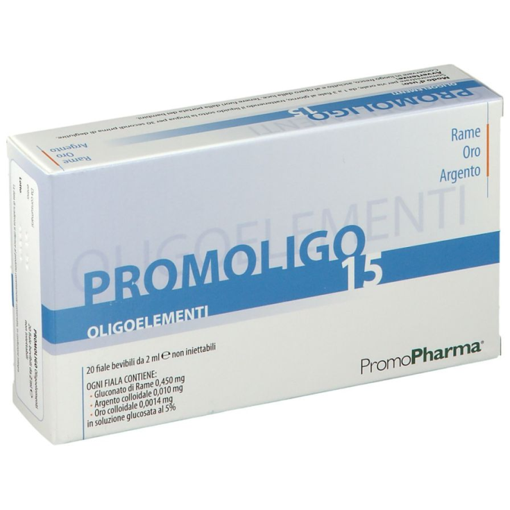 Promoligo 15 Cuivre Or Argent PromoPharma 20x2ml