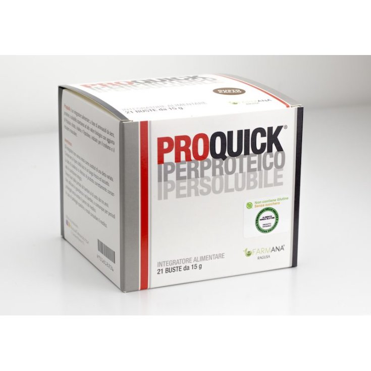 Farmana Hyperproteic Hypersoluble Proquick 21 Sachets de 15g Cacao