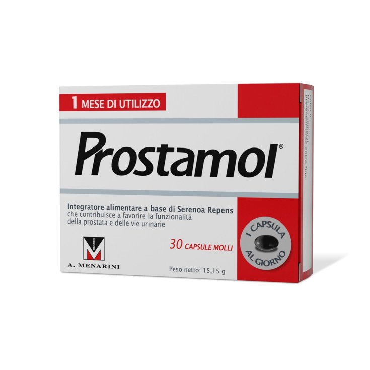 Prostamol Ménarini 30 Capsules Molles