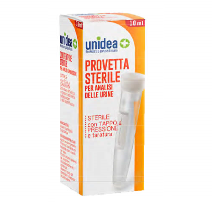 UNIDEA TUBE STÉRILE D'ANALYSE D'URINE 10ml