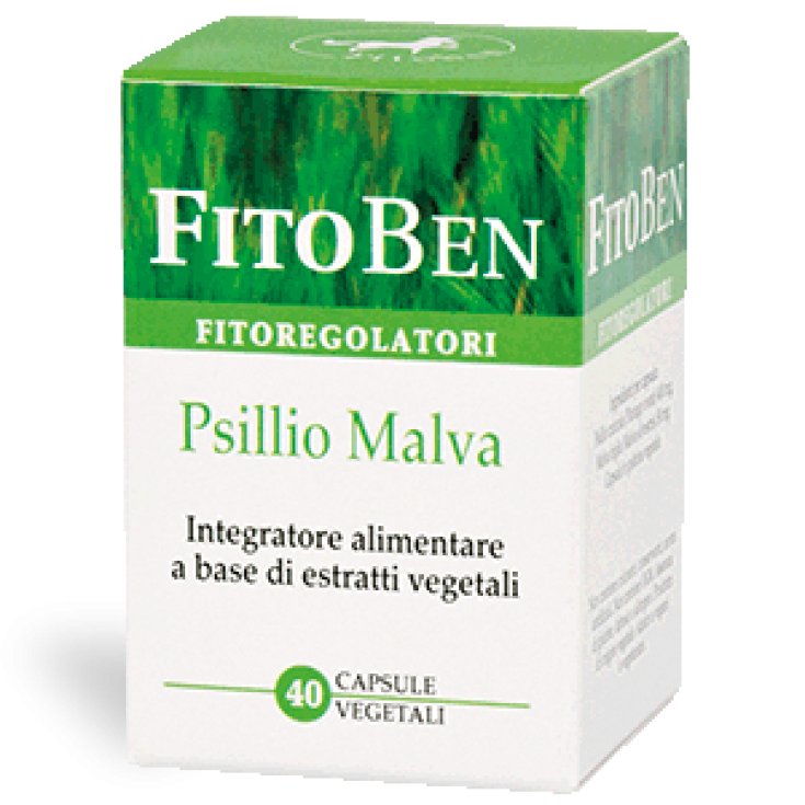 Psyllium Mauve Fitoben 40 Capsules Végétariennes