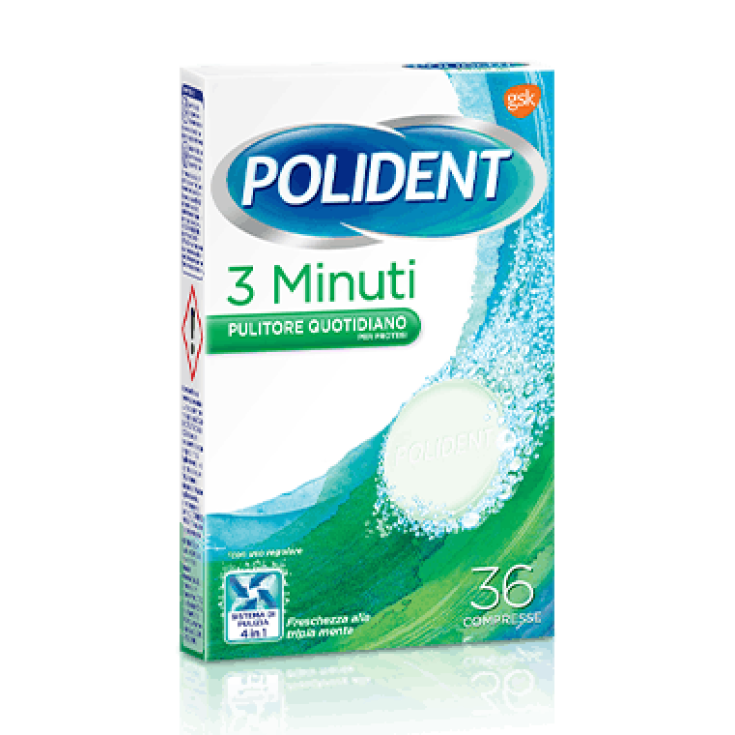 POLIDENT DENTAIRES 3 MINUTES