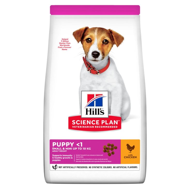 Hill's Science Plan Puppy Dog Small & Mini Poulet 1,5KG