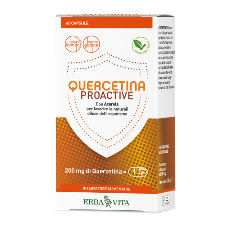 Quercétine Proactive Erba Vita 60 Gélules