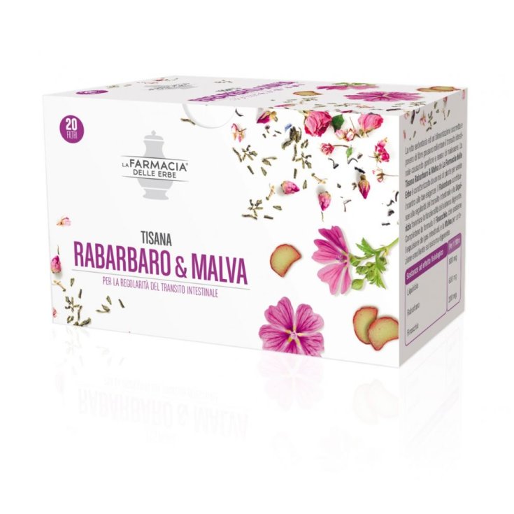 Rhubarbe & Mauve Herb Pharmacie 20 Filtres