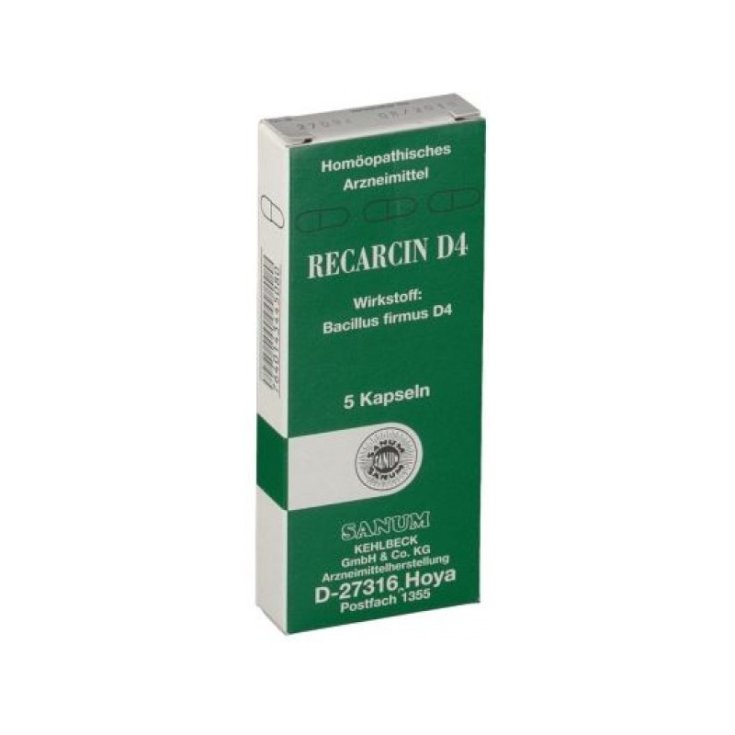 Recarcin D4 Sanum 5 Gélules