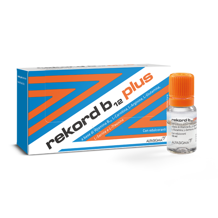 Rekord B12 Plus Alfasigma 10 Flacons De 10ml