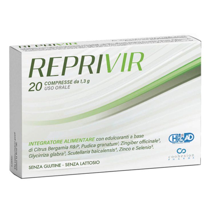 Reprivir Coohesion Pharma 20 Comprimés