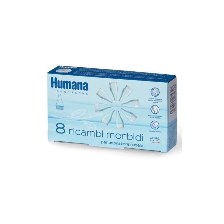 Humana Benessere Aspirateur Nasal 8 Parties Souples