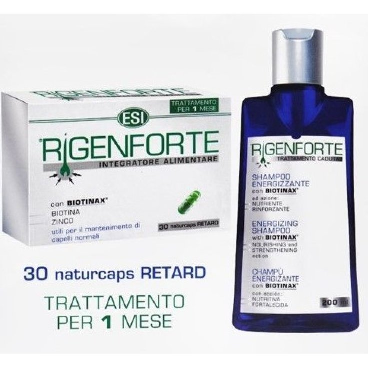 Traitement Rigenforte 1 Mois Esi 30 Naturcaps Avec Tribute