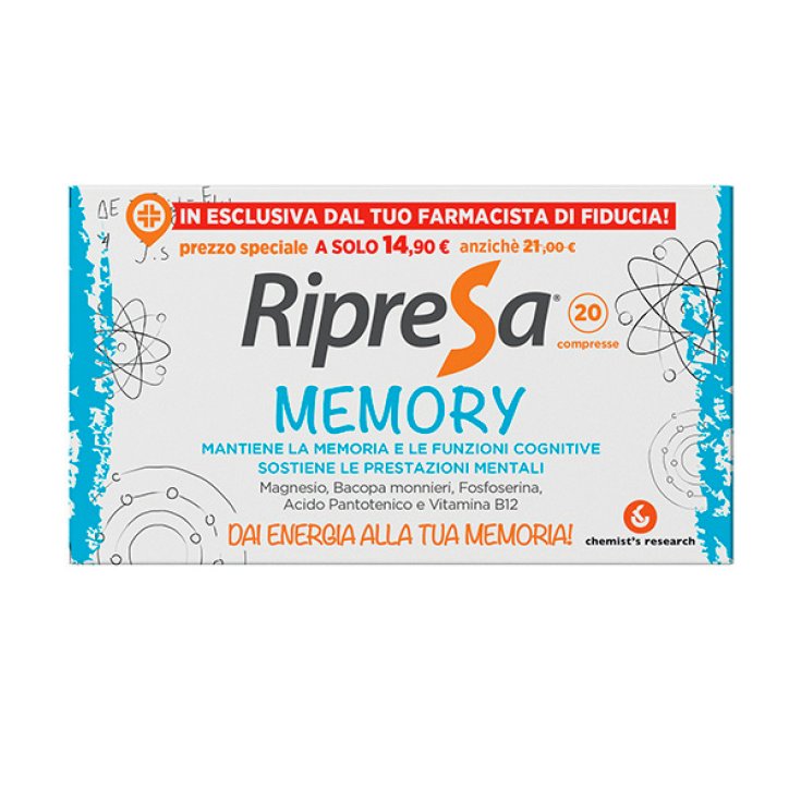 Recovery Chemist's Research Memory 20 Comprimés