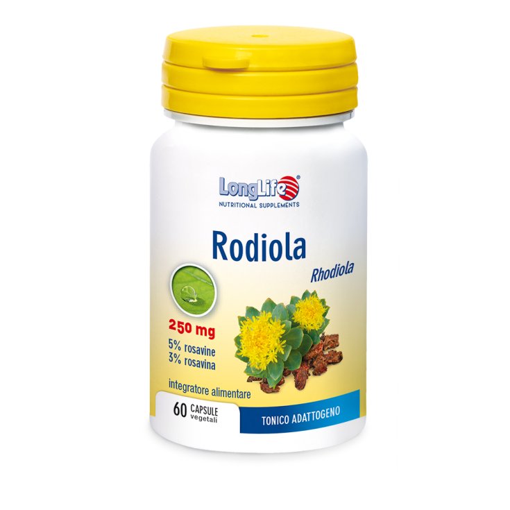 Rodiola 250mg LongLife 60 Capsules Végétariennes