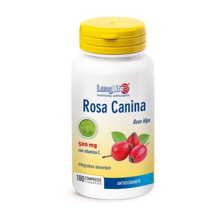 Rosa Canina 500mg LongLife 100 Comprimés Enrobés