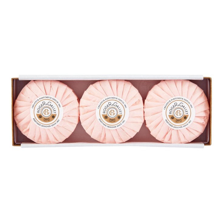 Rose Coffret Roger & Gallet 3x100g