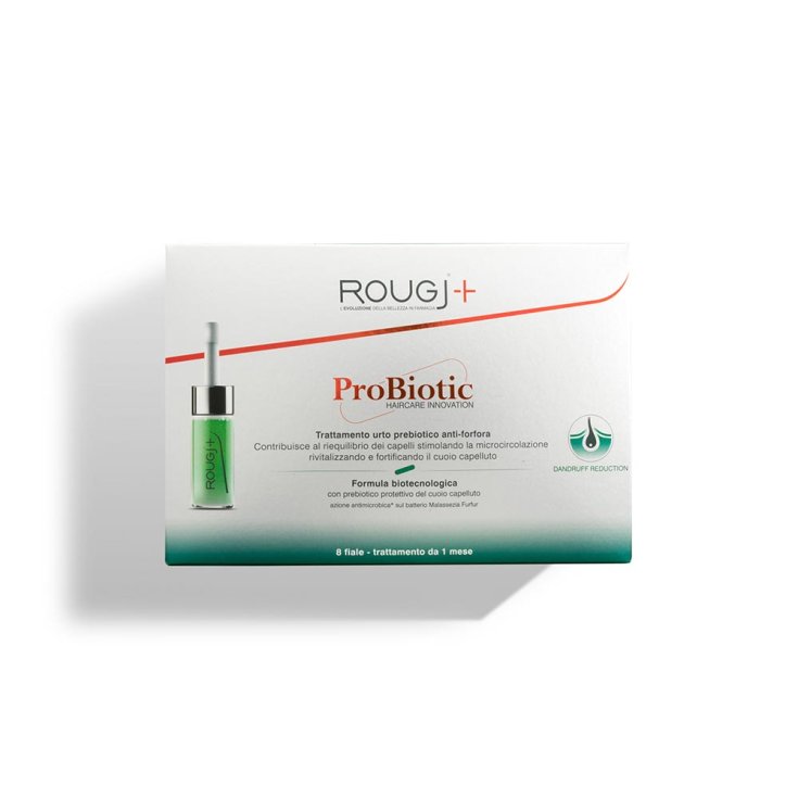 Soin Capillaire Probiotique Antipelliculaire Rougj® 8 ampoules de 6 ml