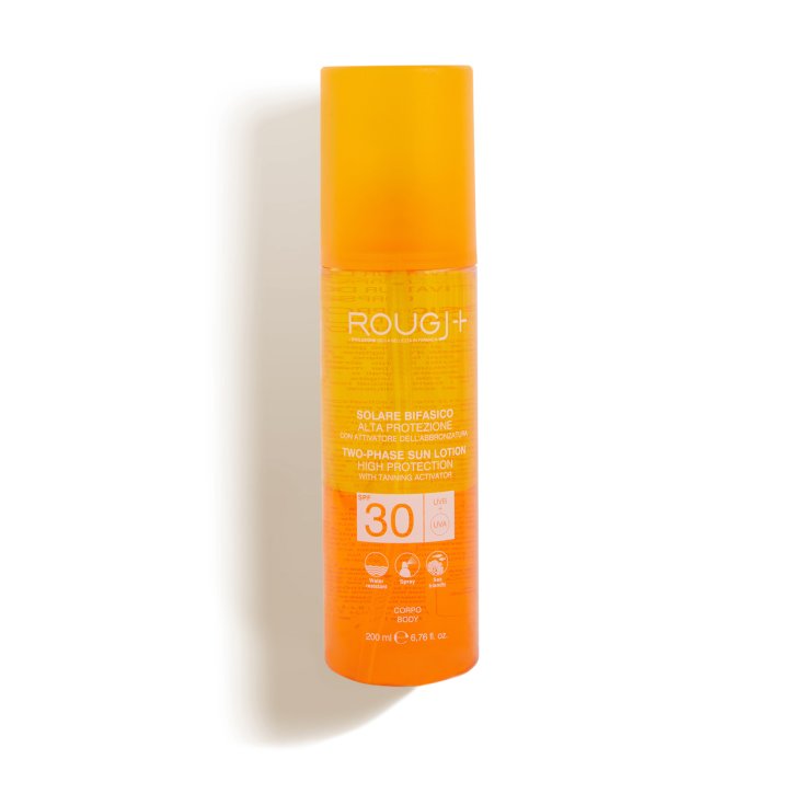 Biphasique Solaire SPF30 Rougj+ 200ml