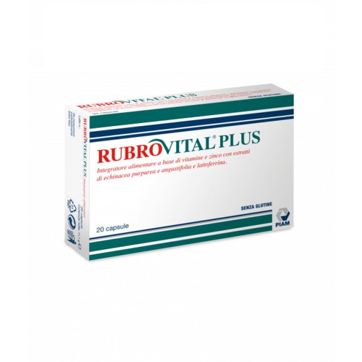 Rubrovital Plus PIAM 20 Gélules