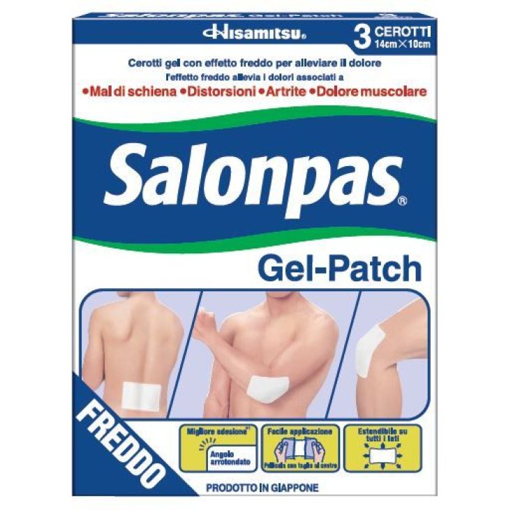 Salonpas Gel-Patch Hisamitsu 3 Patchs