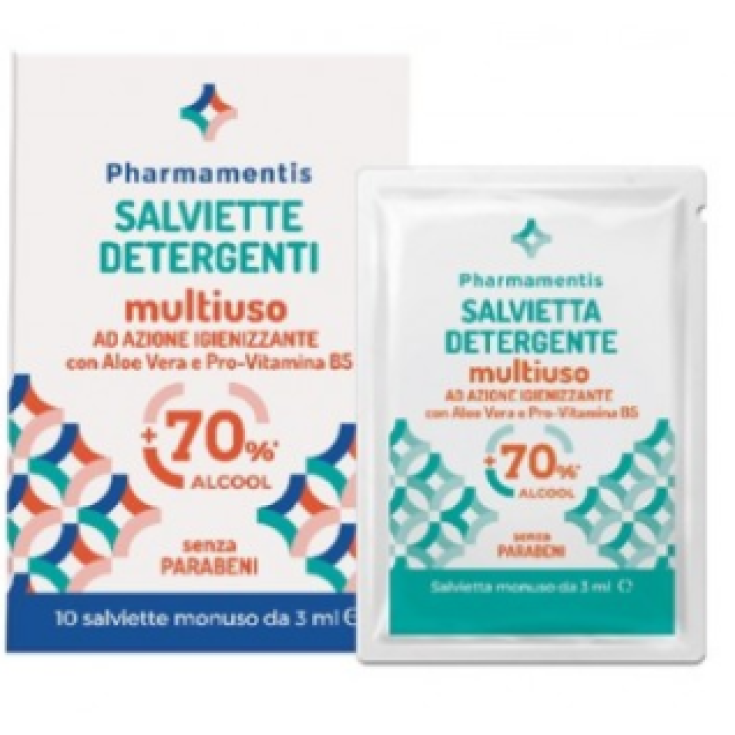 Pharmamentis Lingettes nettoyantes multi-usages 10 pièces