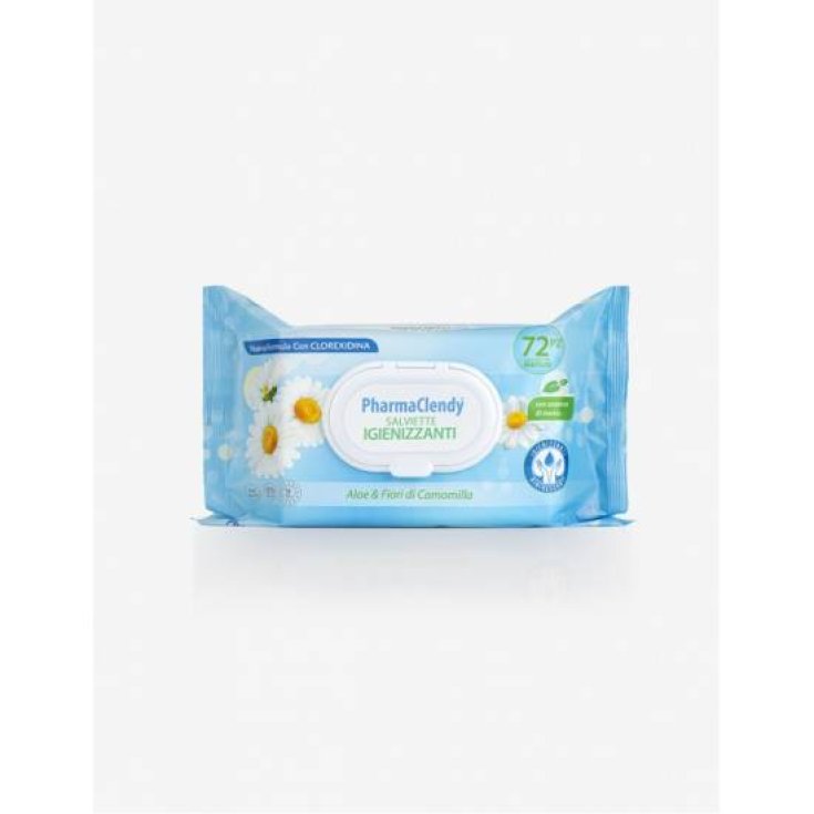 Clorexidrina Lingettes Assainissantes Pharma CLENDY 72 Pièces