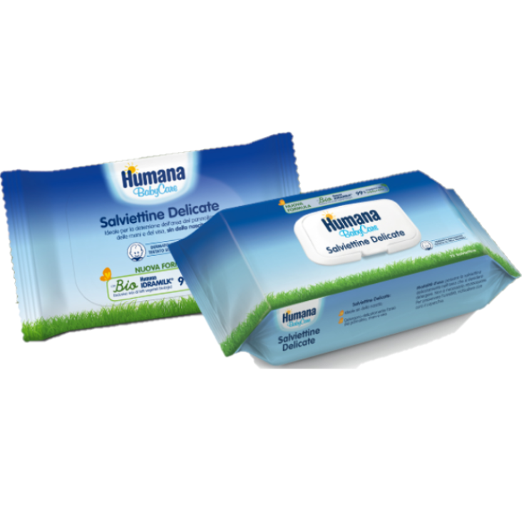 Humana BabyCare Lingettes Délicates 20 Lingettes