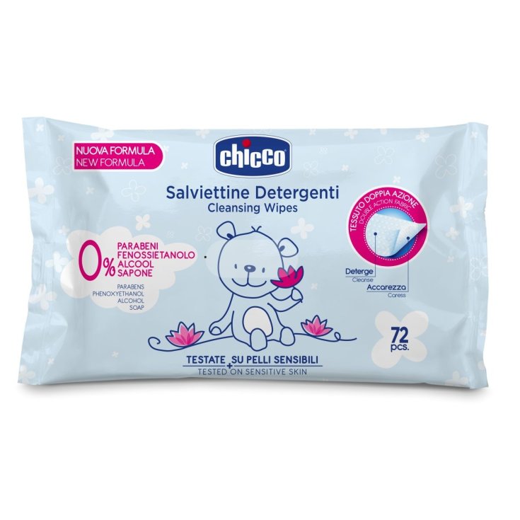 Chicco® Lingettes Nettoyantes 72 Pièces