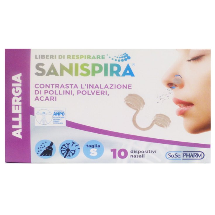 Sanispira Allergy Taille S 10 pièces