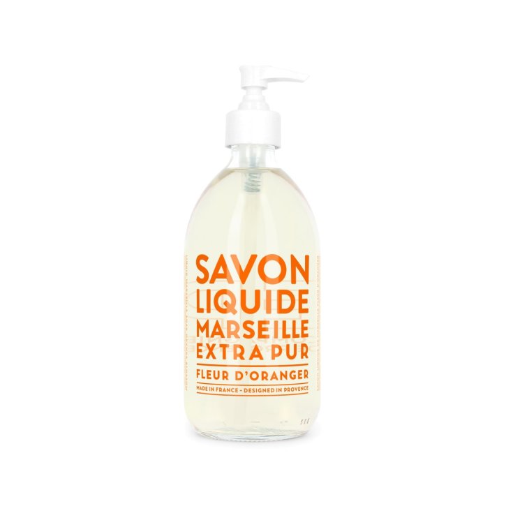 Savon Liquide De Marseille Fleur D'oranger Compagnie De Provence 500ml