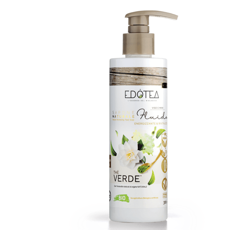 EDOTEA Savon Naturel Fluide au Thé Vert 300ml