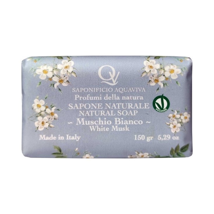Savon Naturel Musc Blanc Saponificio Aquaviva 150g