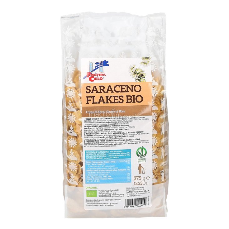 Flocons de Saraceno Bio La Finestra sul Cielo 375g